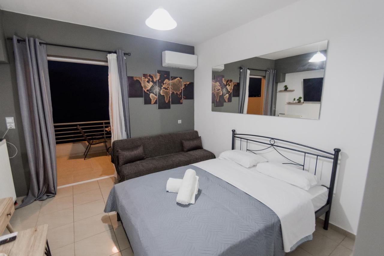 Pavlos Standard Studio With Sea View Rethymno Exterior foto