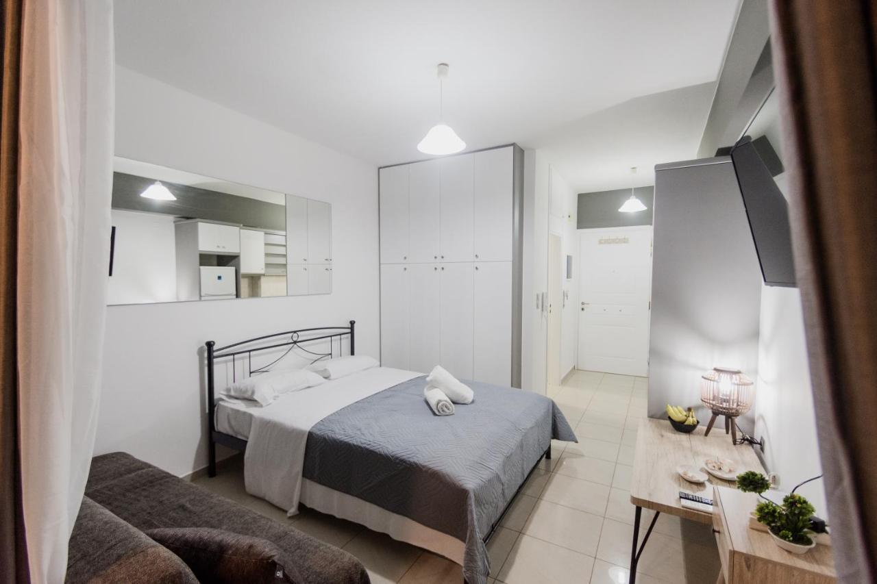 Pavlos Standard Studio With Sea View Rethymno Exterior foto